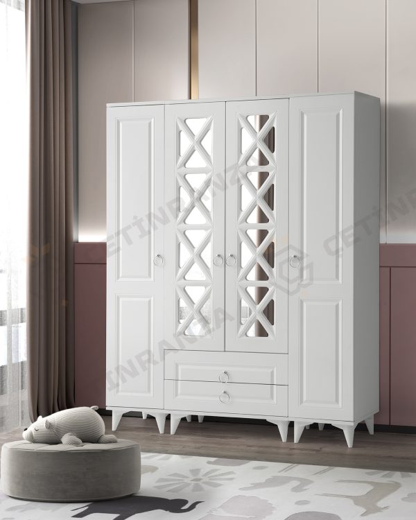 Mars Beyaz Dolap %100 MDF